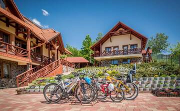 Фото номера Апартаменты с видом на сад и доступом в спа-центр Гостевой дом Németh Resort г. Совата 9