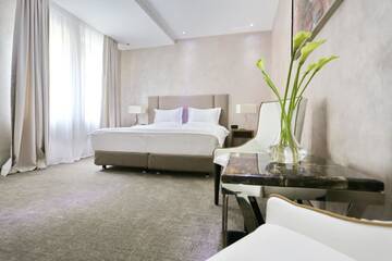 Фото номера Двухместный номер с 1 кроватью Отель Fabesca Boutique Hotel &amp; SPA г. Совата 3